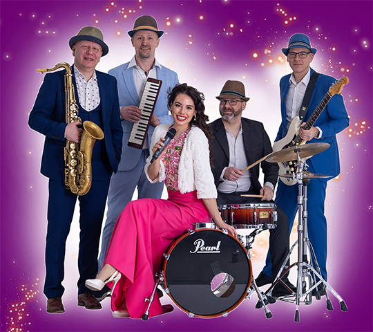 Hochzeitband lady and the keys